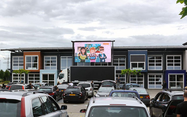 drive in of openlucht bioscoop huren in overijssel of gelderland