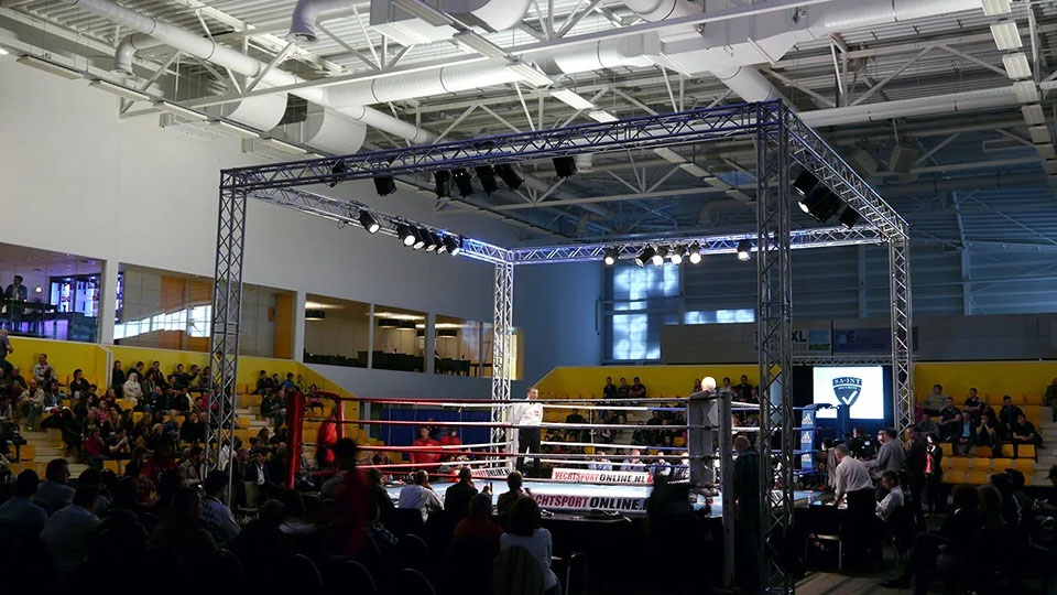 truss licht en geluid voor project in almelo twente