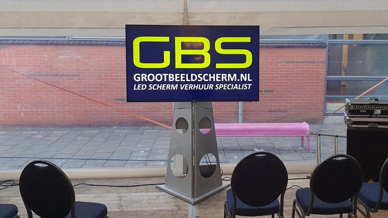 tv scherm huren hengelo met statief