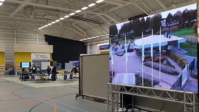 Indoor LED Wall in de IISPA