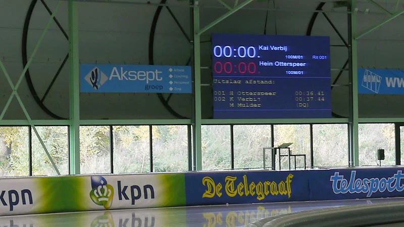 led scorebord ijsbaan twente