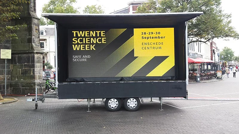 mobiel led scherm oude markt enschede