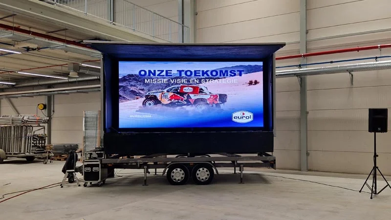 mobiel videoscherm almelo
