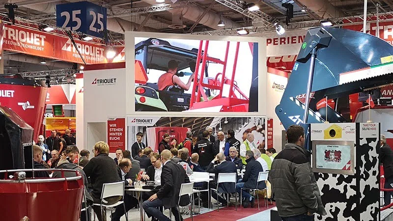 led scherm bedrijf beursstand oldenzaal