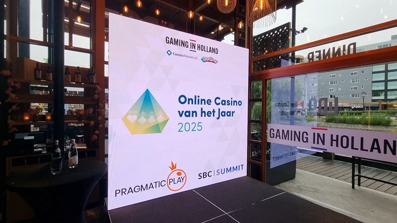 led scherm tijdens corporate event holland casino amsterdam