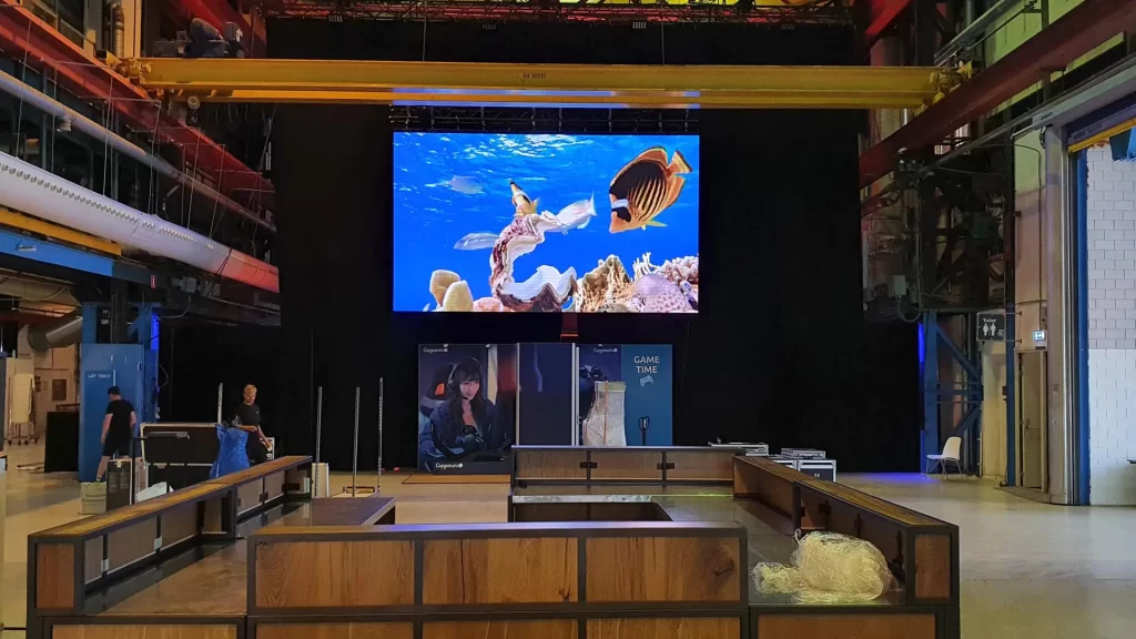 led wall congres kromhouthal amsterdam