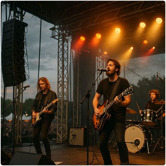 licht pa geluid verhuur voor optredens in bijvoorbeeld almelo, hengelo of raalte